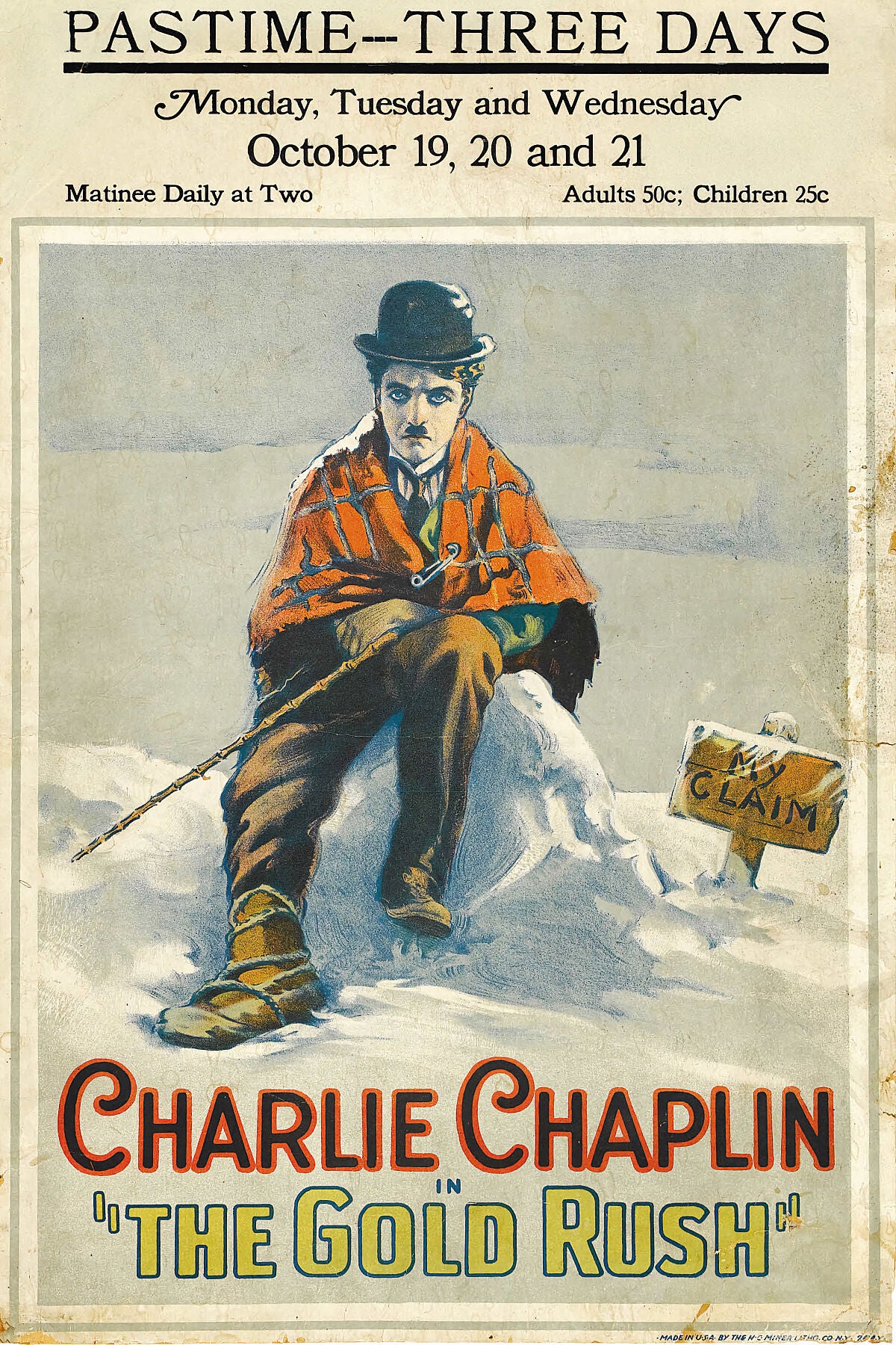 Charlie Chaplin The Gold Rush 1925 Flashback Shop charlie-chaplin-the-gold-rush-1925-flashback-shop