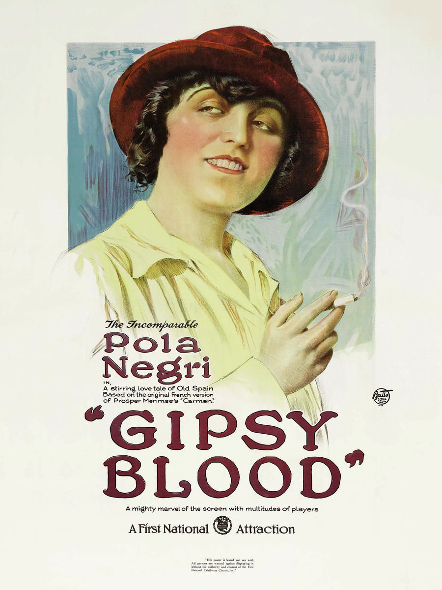 Sangre gitana - 1918