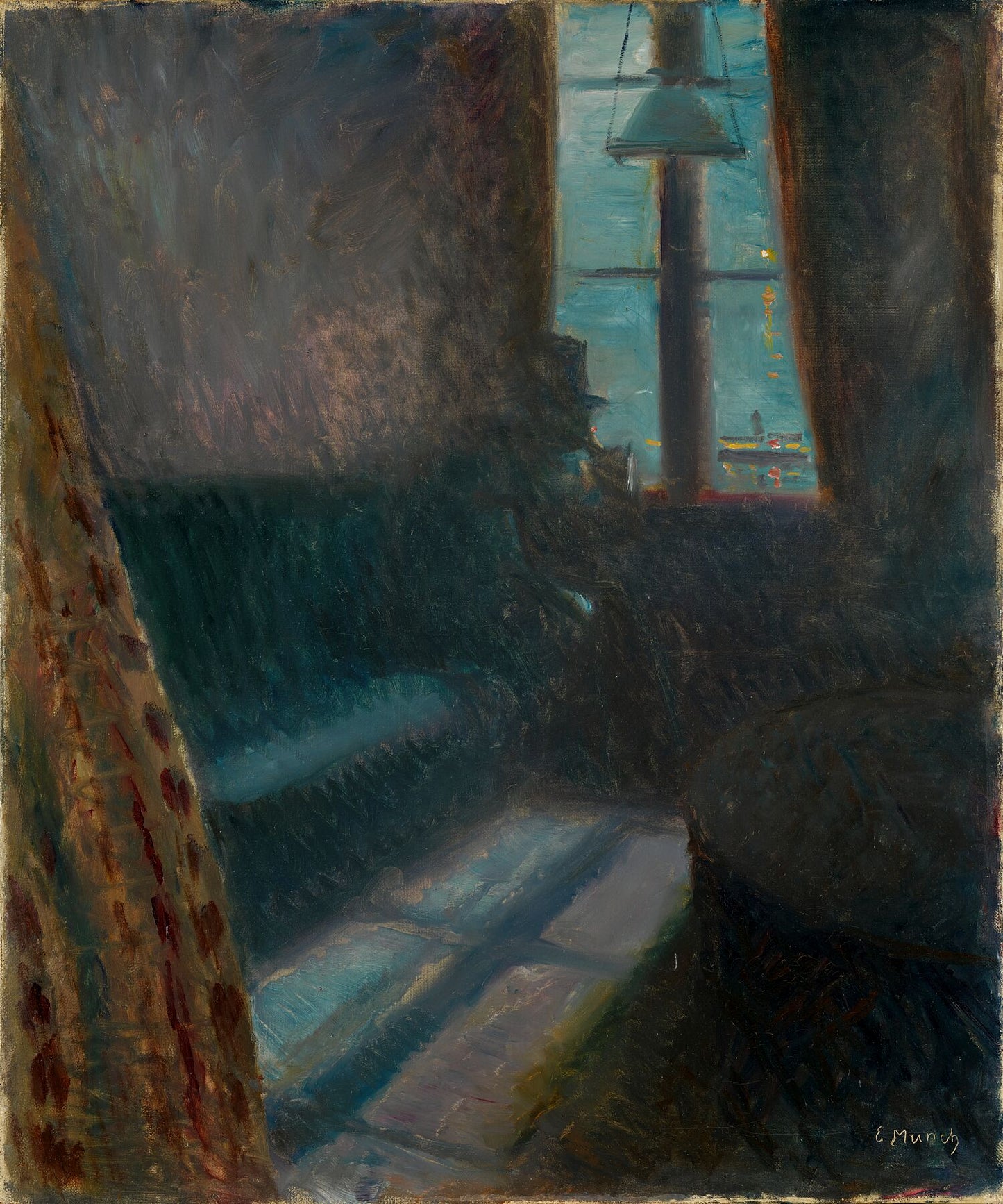 Night in St Cloud by Edvard Munch - 1890