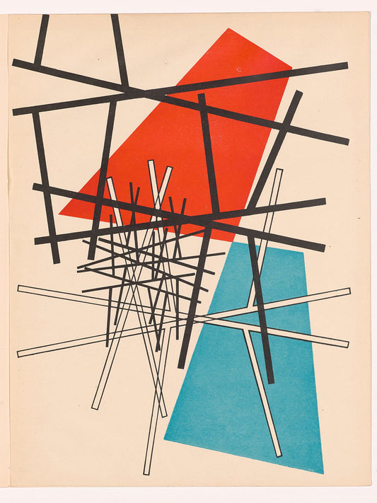 Plate from 10 Origin by Sophie Taeuber-Arp - 1942