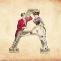 Letter A Print from Joseph Apoux's Erotic Alphabet - 1880