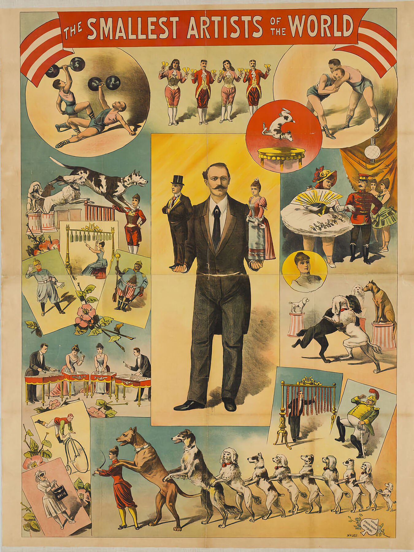 The Smallest artists of the world (original title) by Adolph Friedländer, . 1892