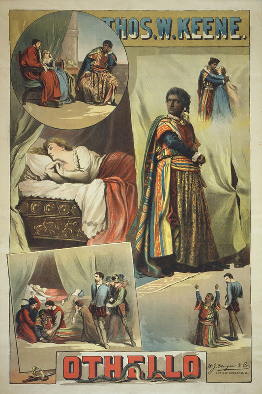 Thomas Keene in Othello - 1884