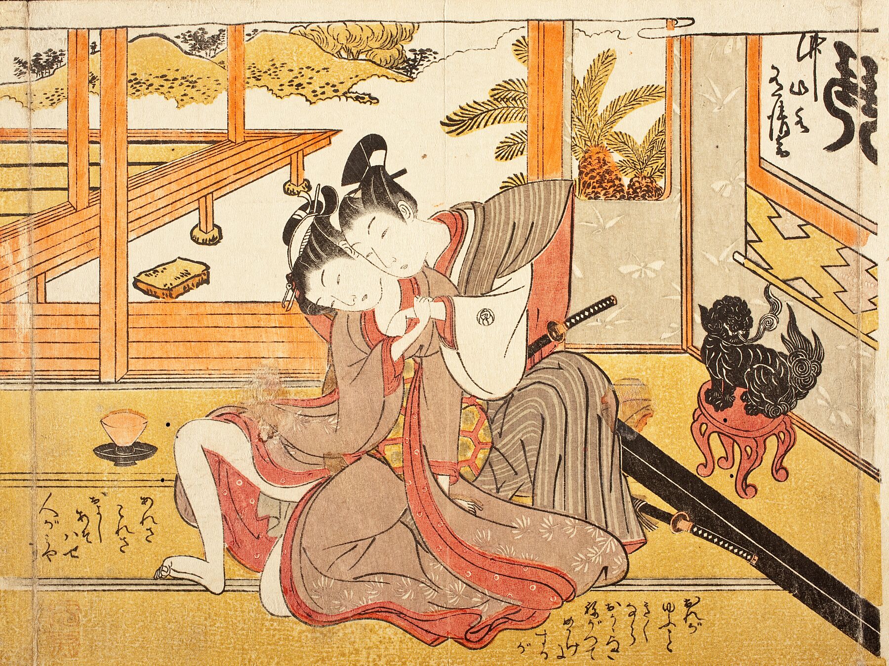 Untitled Picture from an Erotic Album by Isoda Koryūsai - early 1770s