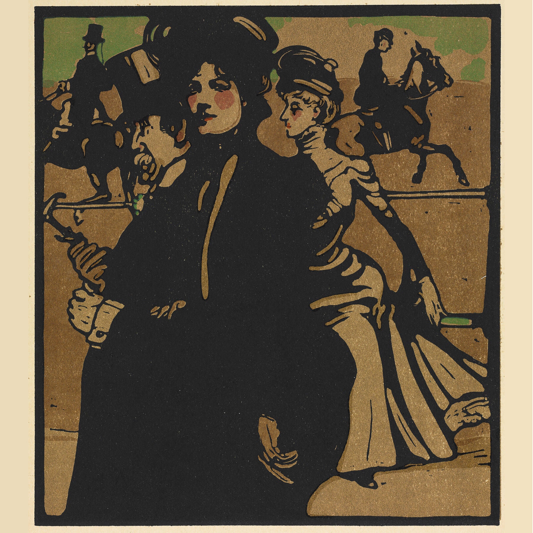 London Types- Lady 1898 William Nicholson