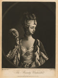 Young Woman with Turban, Decollete and a Mask, James Wilson, after Henry Robert Morland - 1745 - 1794