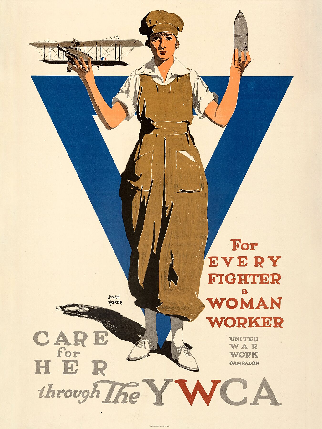 YWCA poster by Adolph Triedler - 1919