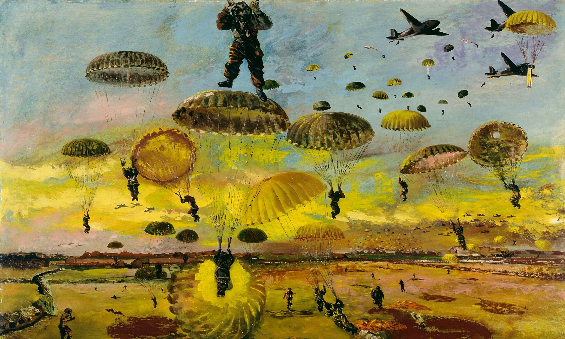 The Drop by Albert Richards - 1944
