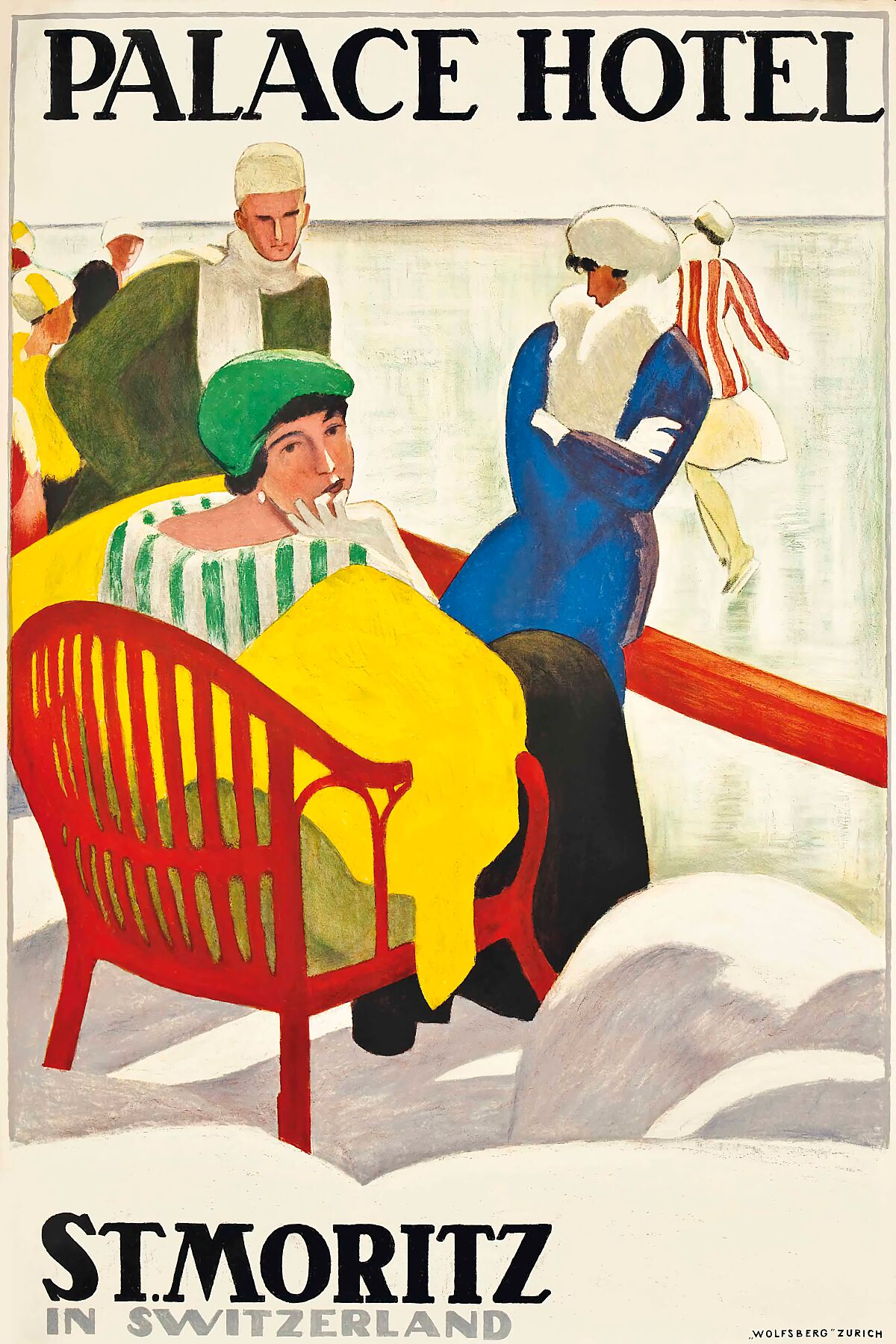 Palace Hotel, St. Moritz - 1920