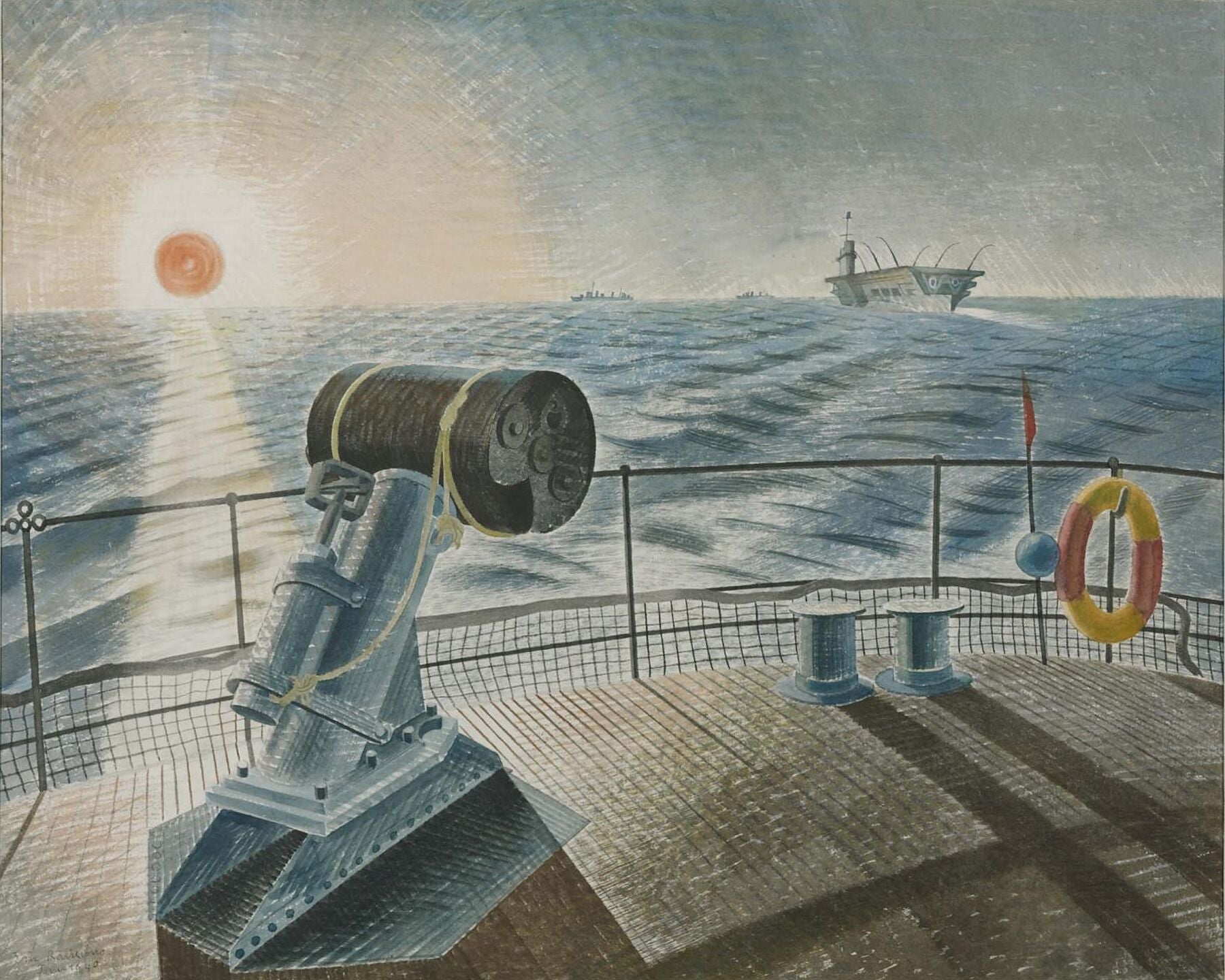 Midnight Sun by Eric Ravilious - 1940