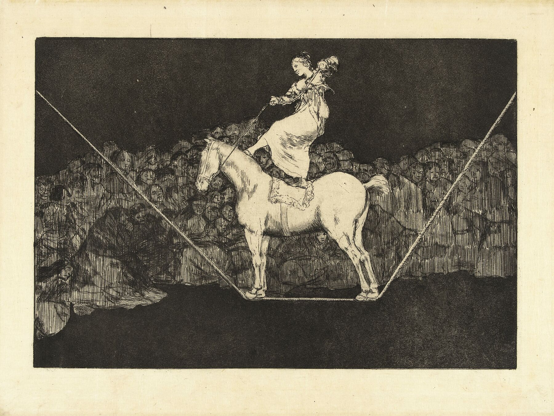 Precise Folly by Francisco de Goya - 1815-1820