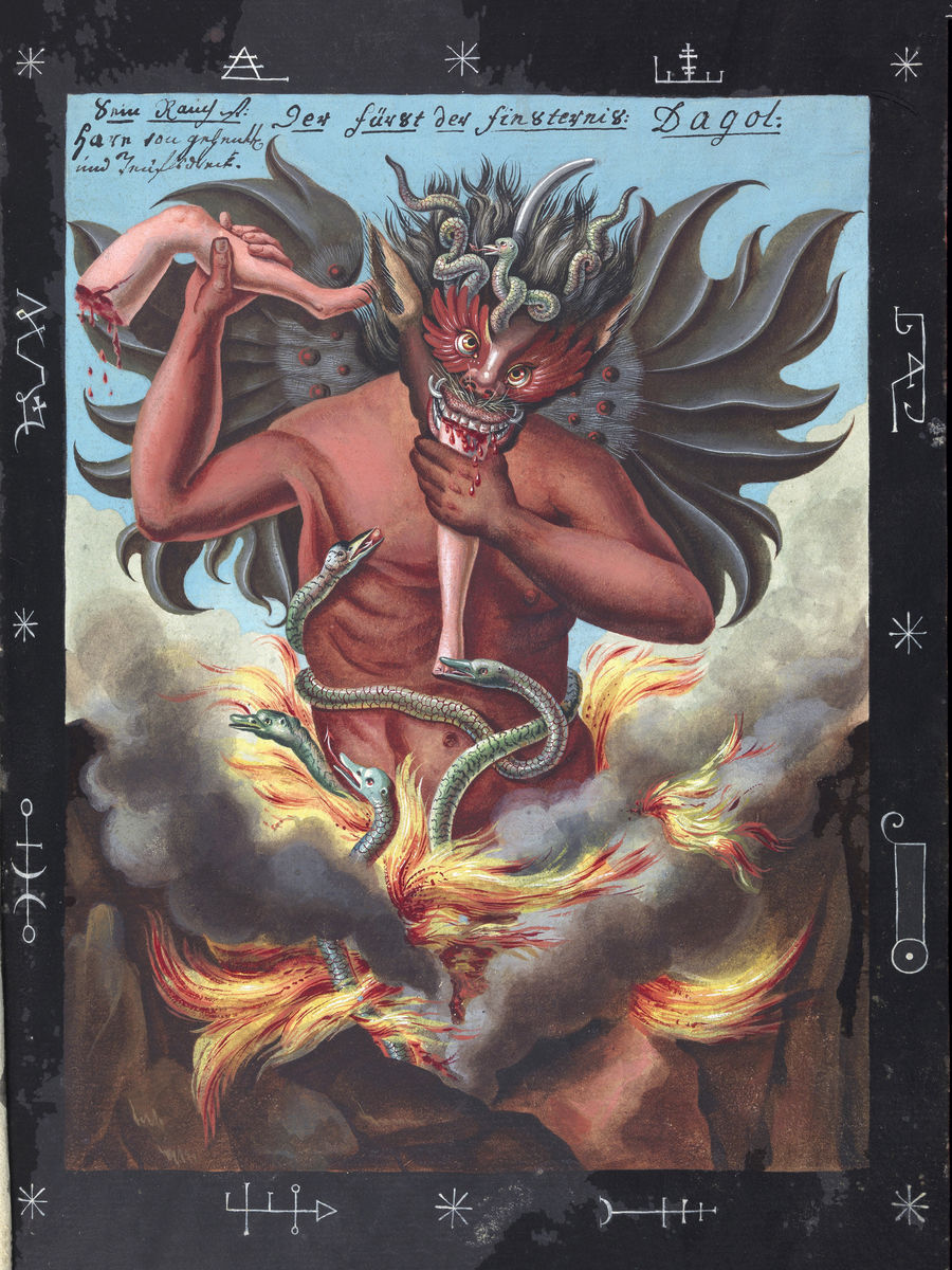 Recueil de démonologie et de magie