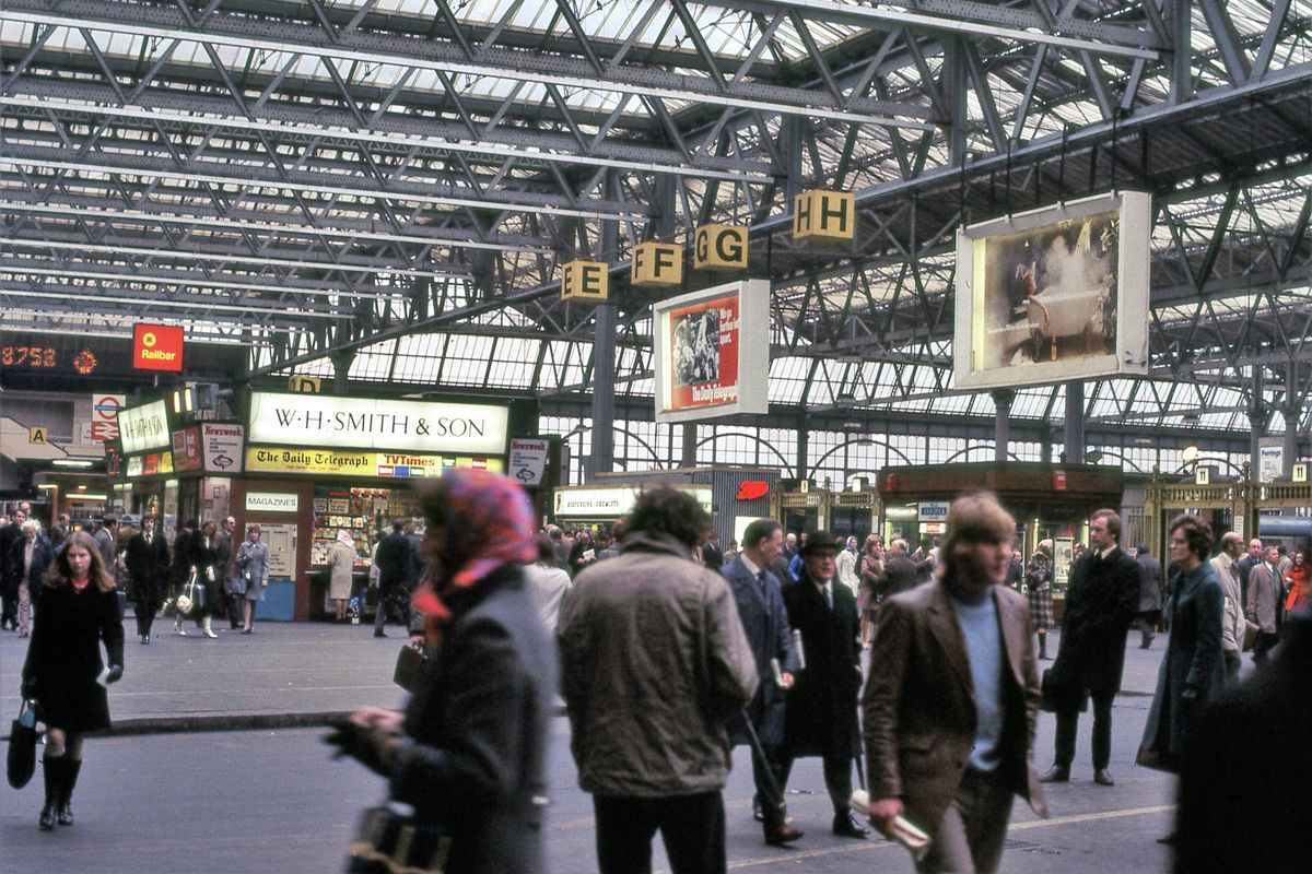 Waterloo Station, London - 1972