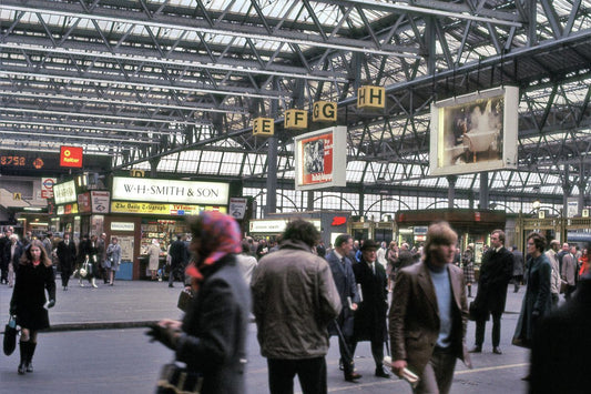 Gare de Waterloo, Londres - 1972