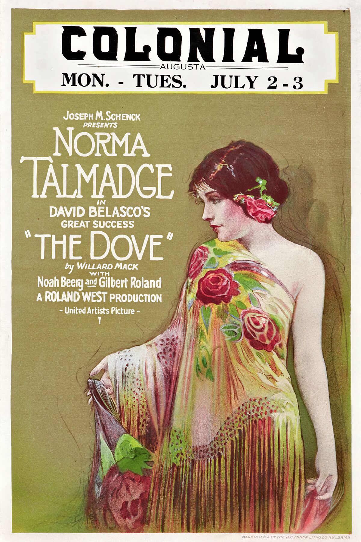 The Dove Movie Poster - 1927