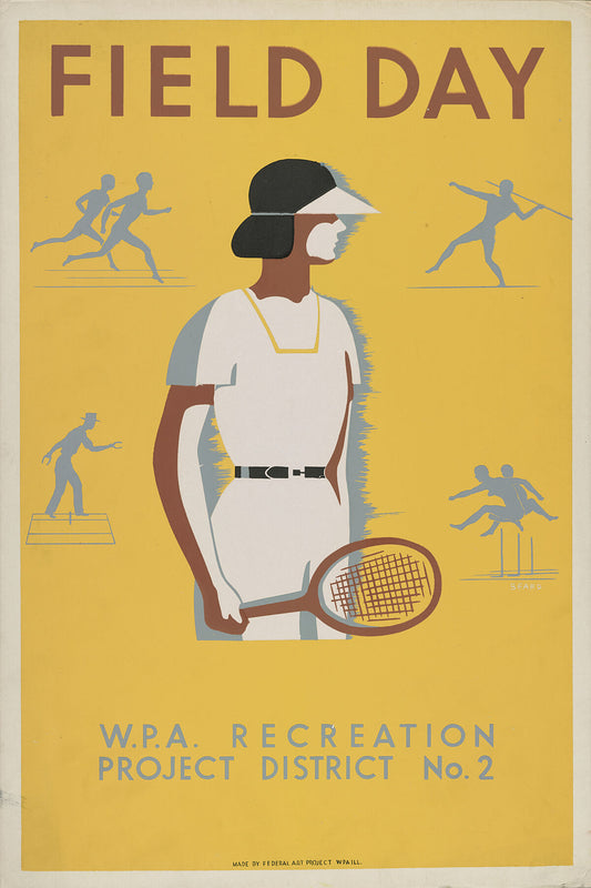 Field Day, WPA Recreation Project, Dist. No. 2 - 1939