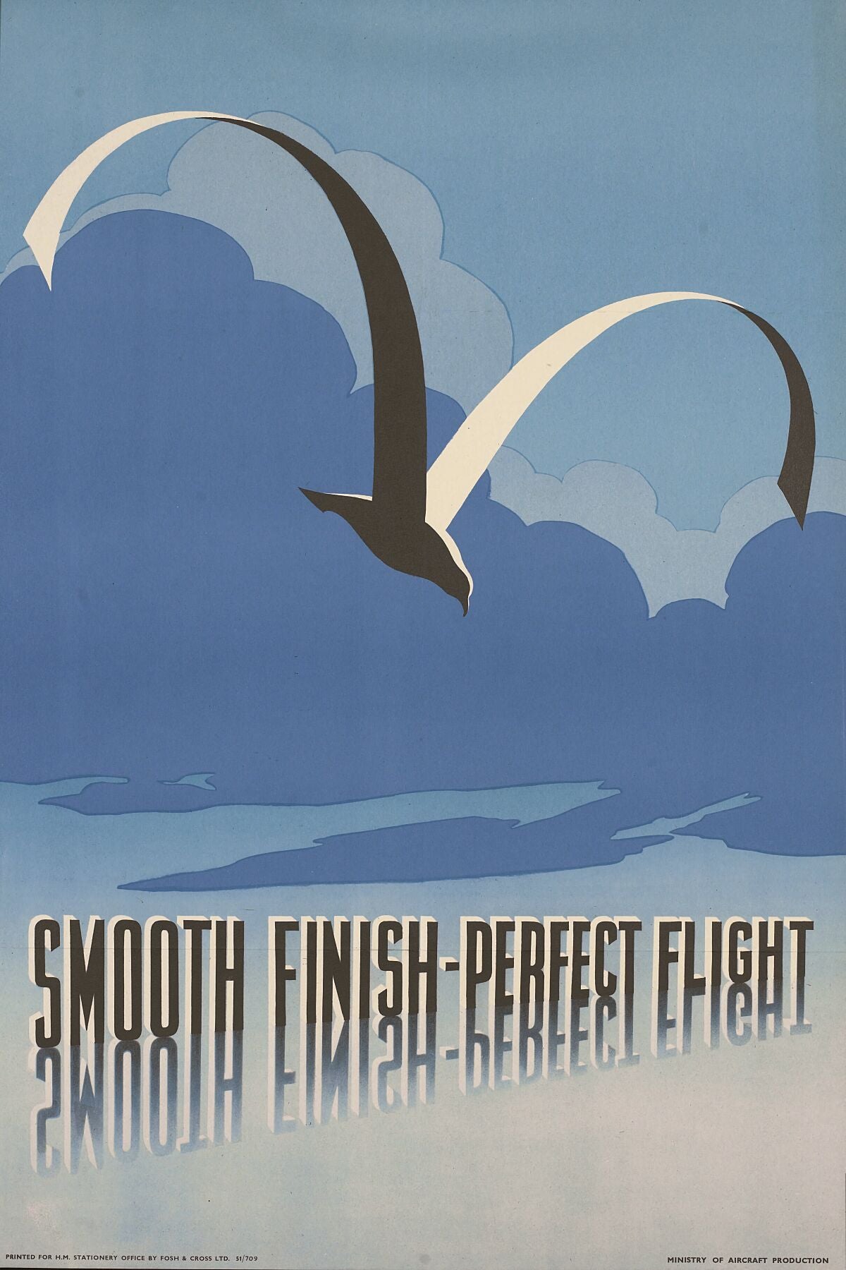 Acabado liso - Vuelo perfecto Ministerio de Producción Aeronáutica, Segunda Guerra Mundial - Década de 1940 