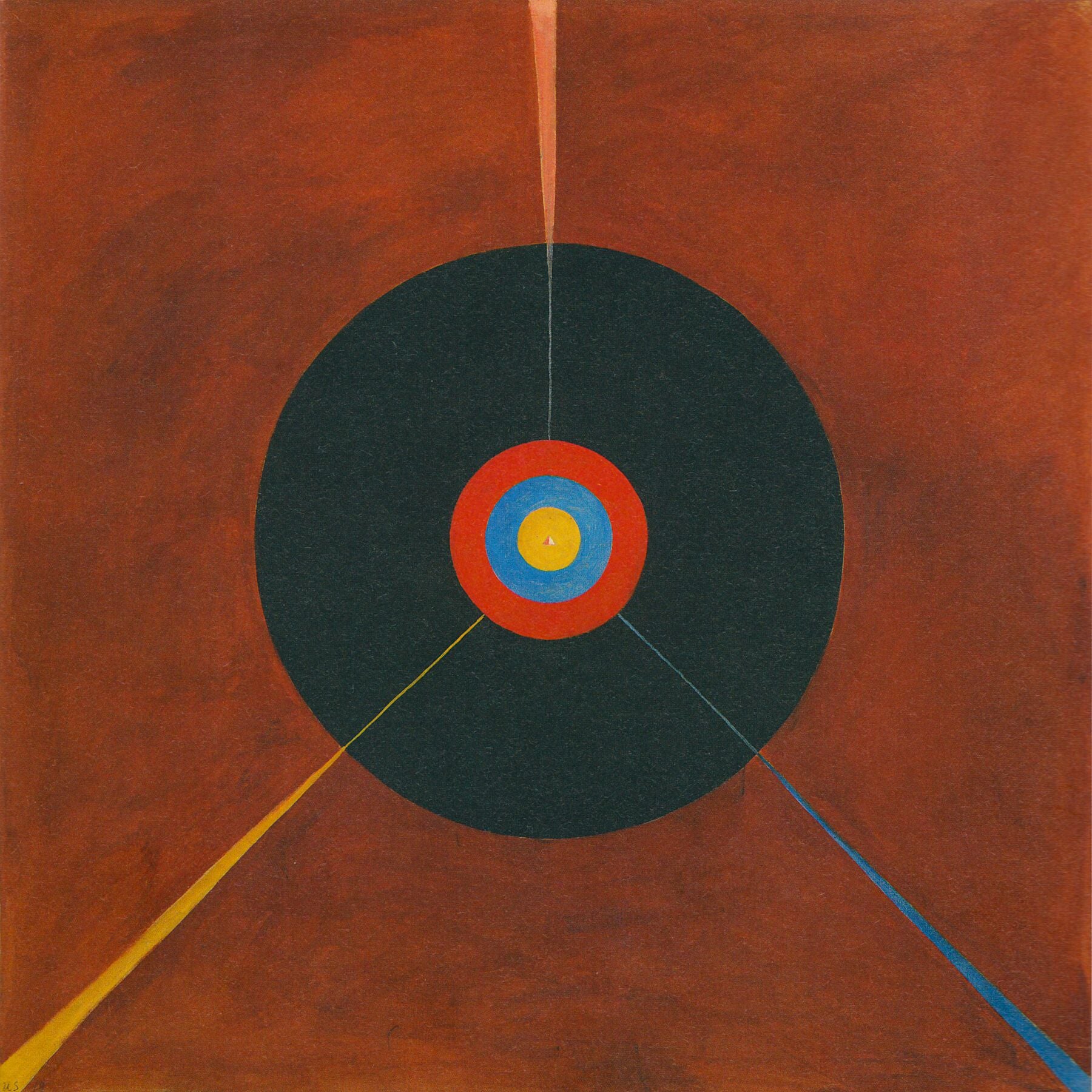 The Swan No. 18 by Hilma af Klint - 1915