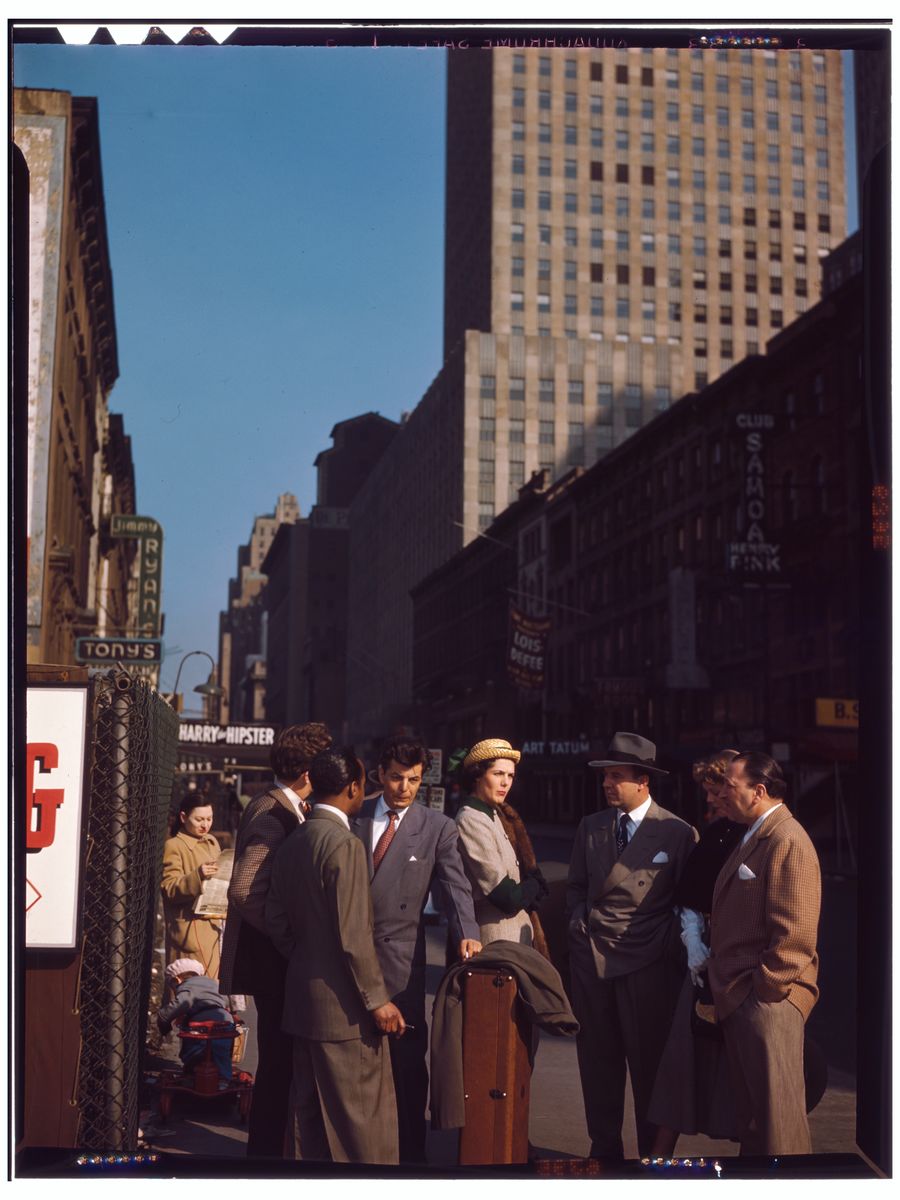 52e rue par William P. Gottlieb - vers 1948