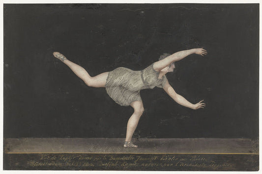 La danseuse Annette Köbler, l'interprète du Pas-de-Zéphir, Bartholomeus Ziesenis - 1812