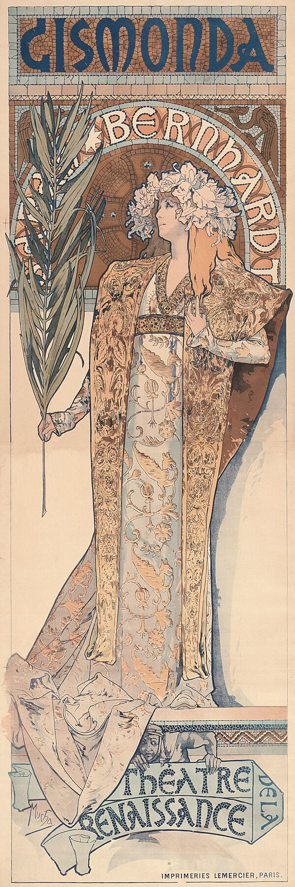 Gismonda par Alphonse Mucha - ch. 1894-1895