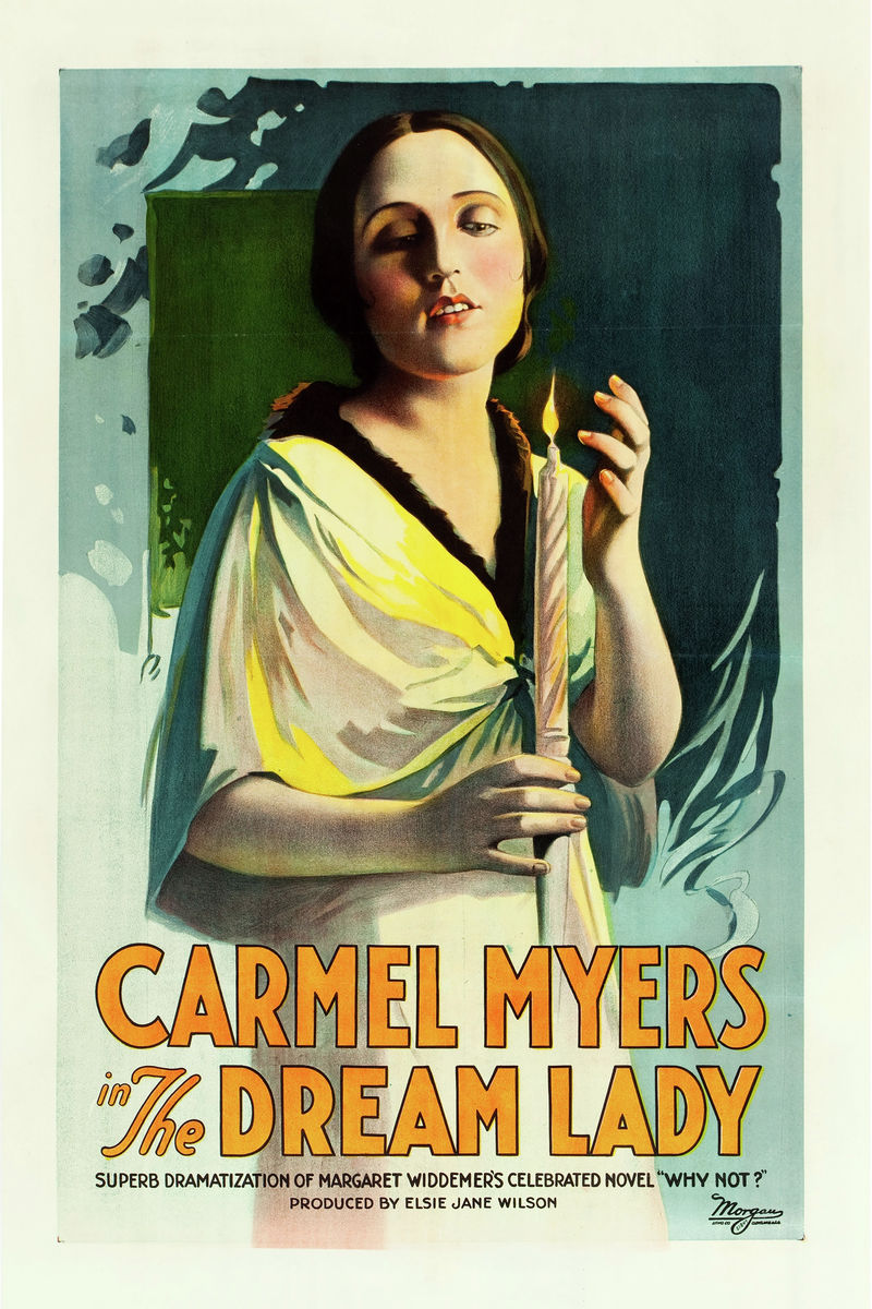 Cartel de la película 'La dama de los sueños' - 1918 