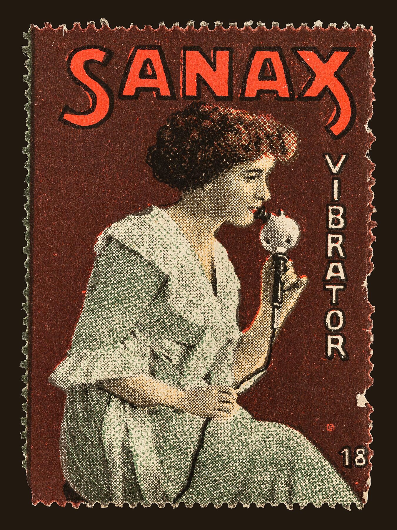 Ad for the Sanax Vibrator - c. 1909
