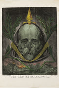 Bismarck, from Les Génies de la Mort by Edmond Guilliaume - 1870