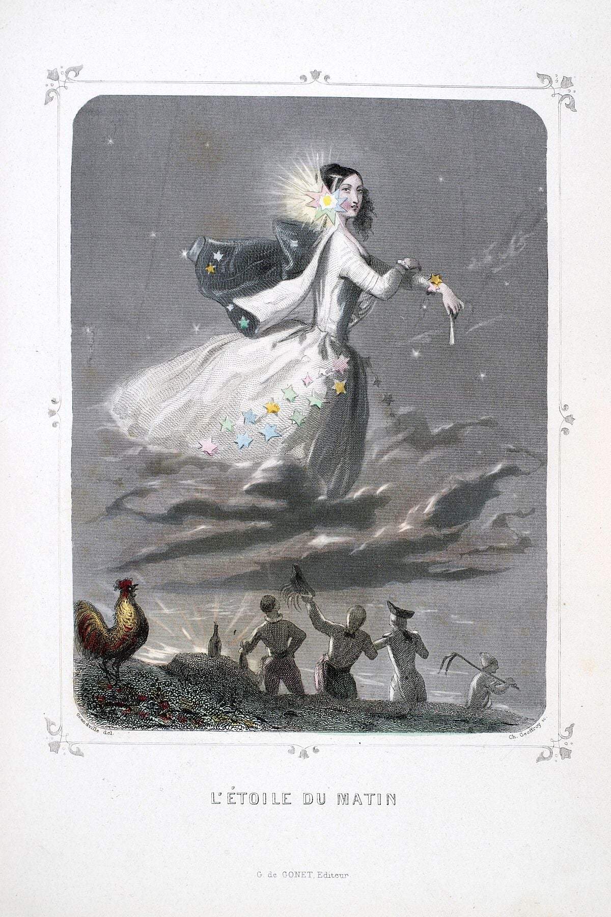 L'Etoile Du Marin by JJ Grandville - 1849