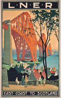 East Coast to Scotland by  Henry George Gawthorn - 1920s