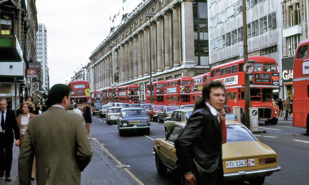 Grand magasin Selfridges, Londres - 1972