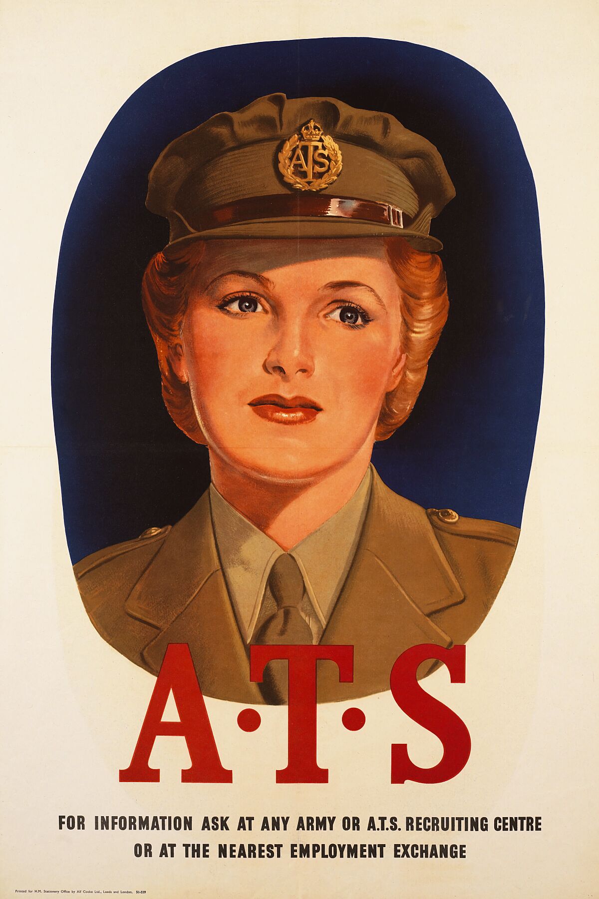 Rejoint l'ATS pendant la Seconde Guerre mondiale - 1940 