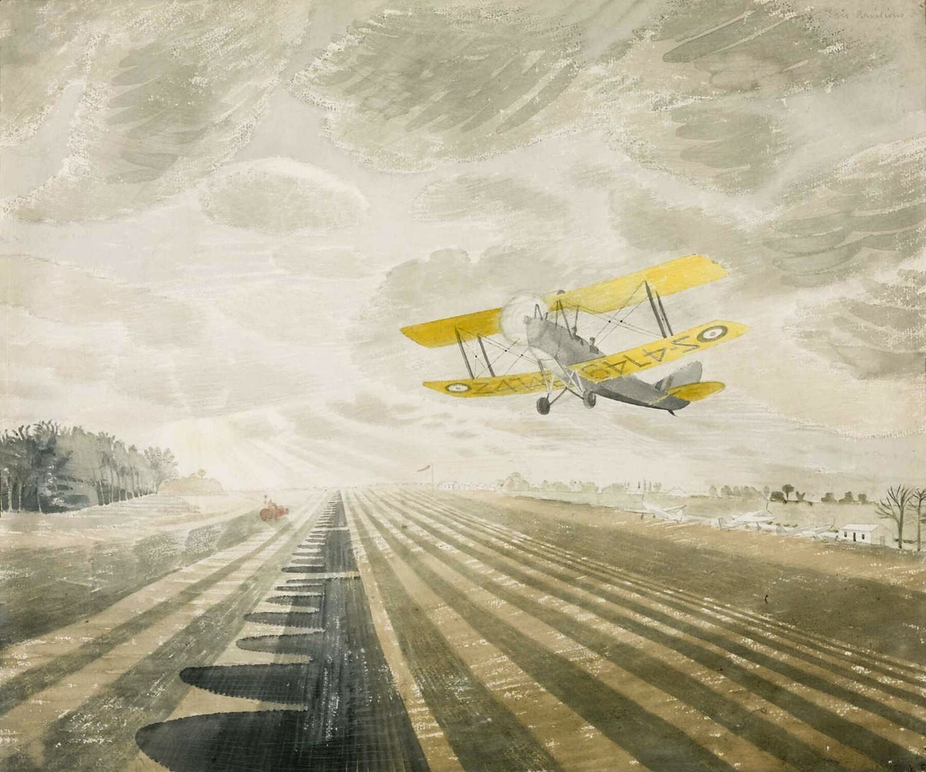 Tiger Moth by Eric Ravilious - 1942