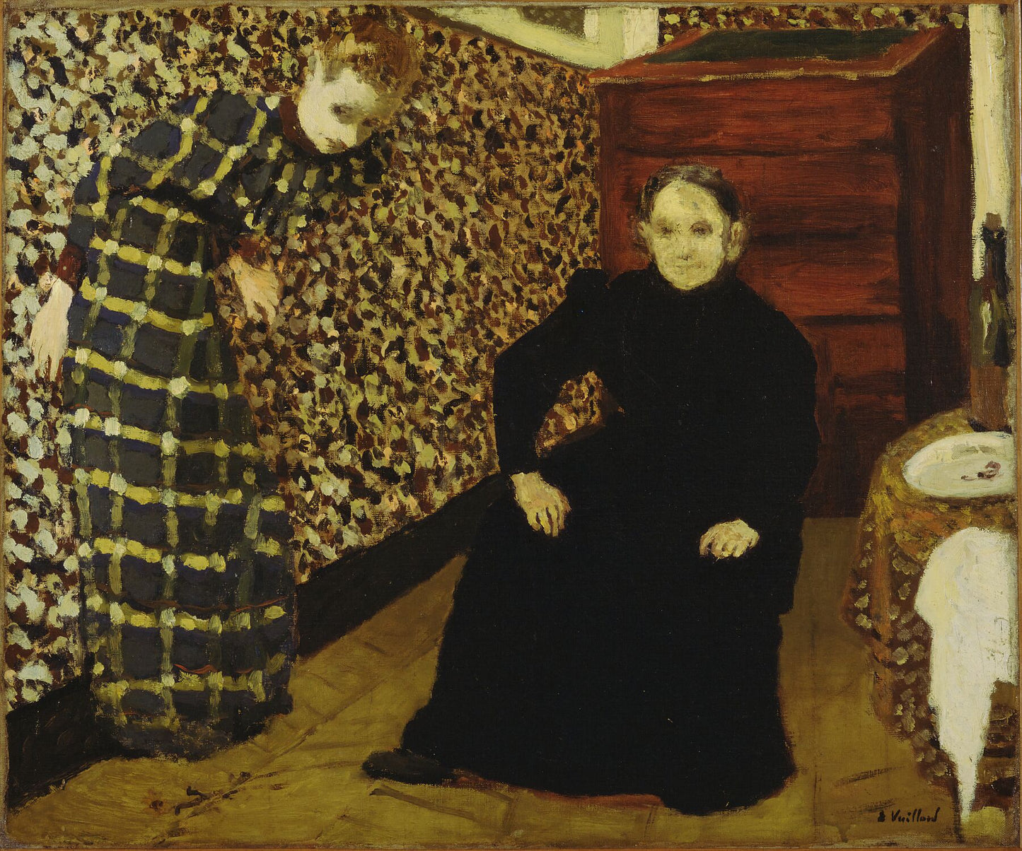 Mother and Sister of the Artist by Édouard Vuillard - 1893