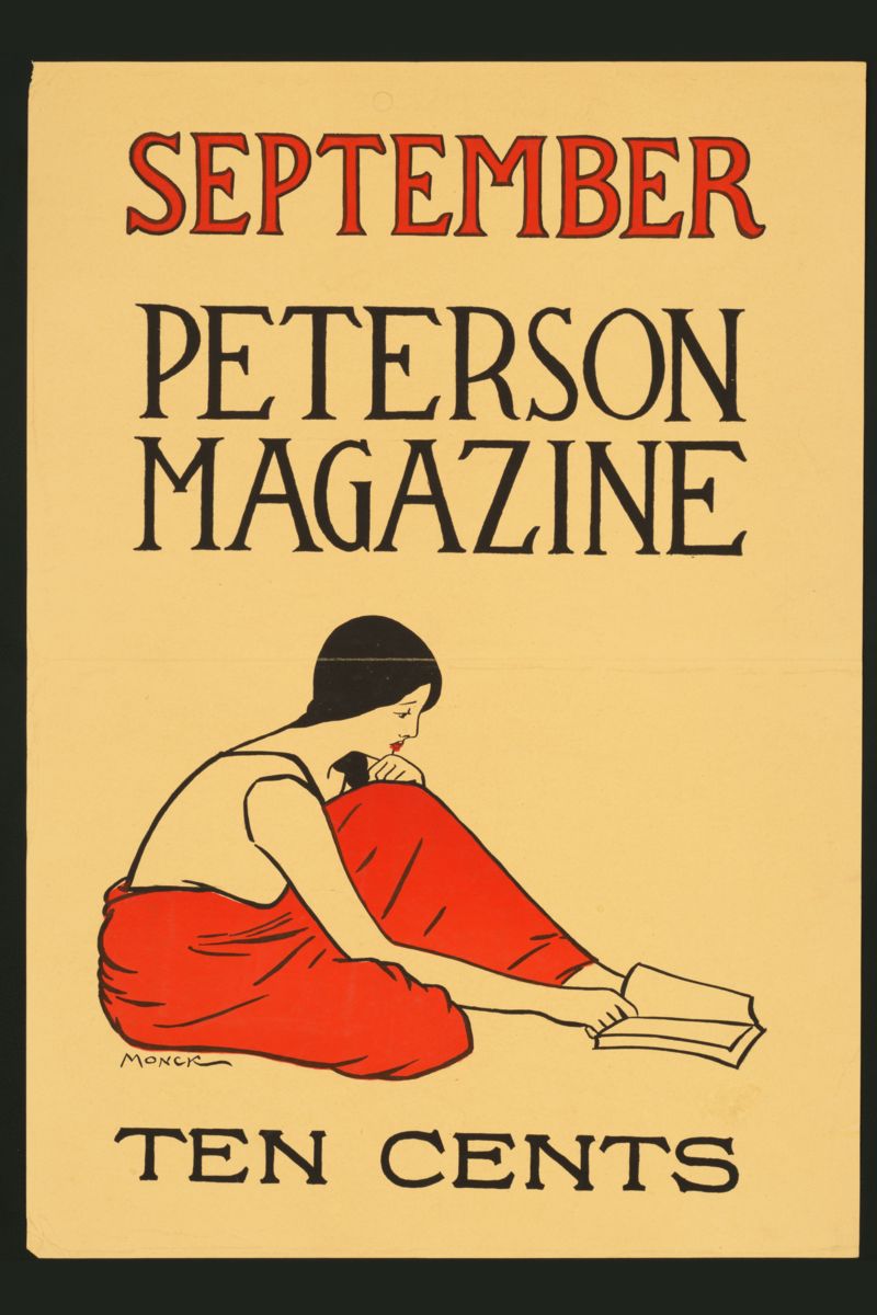 September, Peterson magazine, ten cents - 1895