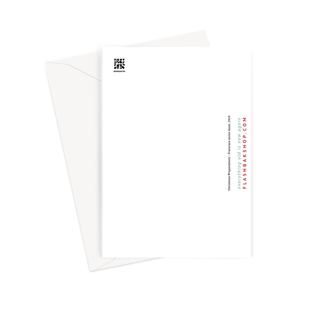 Christmas Preparations, 1914 - Greeting Card