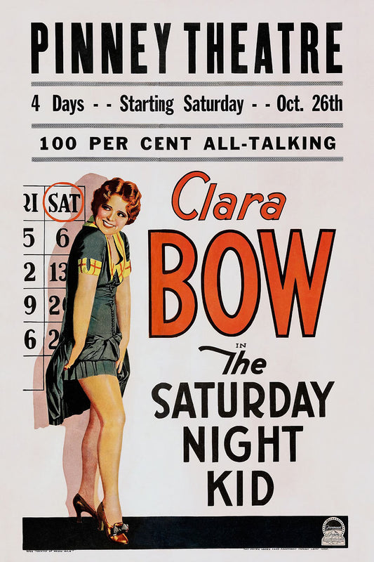 The Saturday Night Kid with Clara Bow - 1927