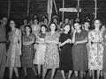 Cajun Women at a Fais-do-do Dance by Russell Lee - 1938