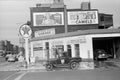 Gas Station in Benton Harbor, Michigan by John Vachon - 1940