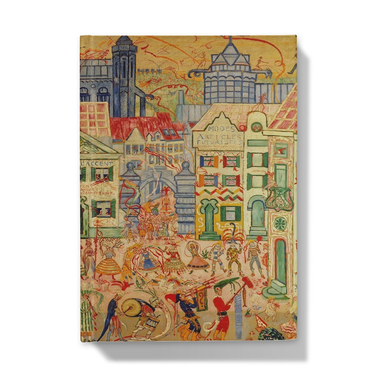 The Love Line by James Ensor, 1924 - Hardback Journal