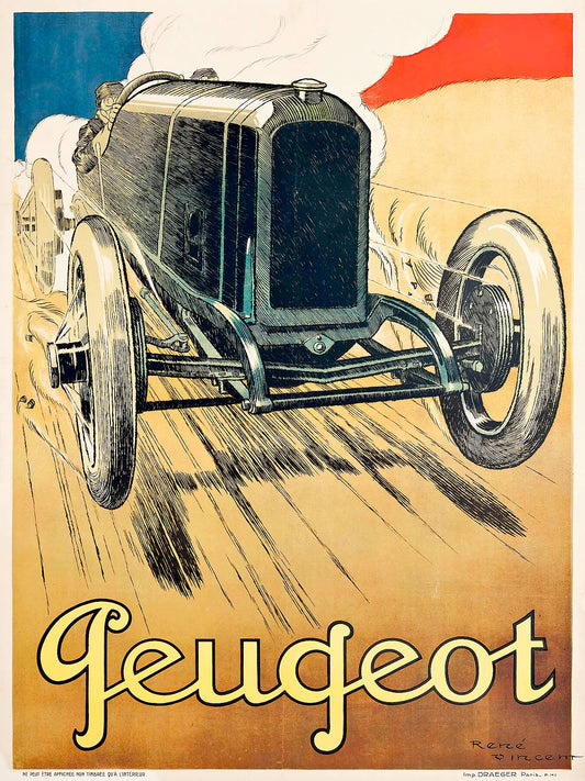 René Vincent (1879-1936) PEUGEOT, 1919