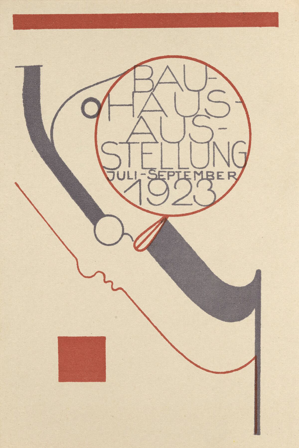 Bauhaus Ausstellung Weimar by Oskar Schlemmer - 1923