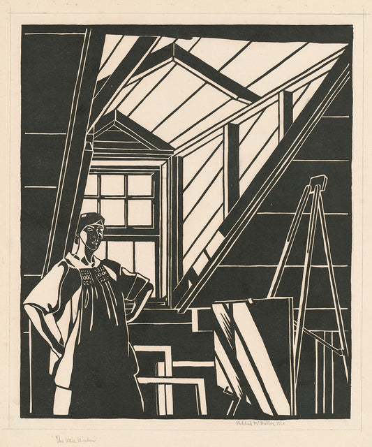 Mildred McMillen La fenêtre du grenier 1920 