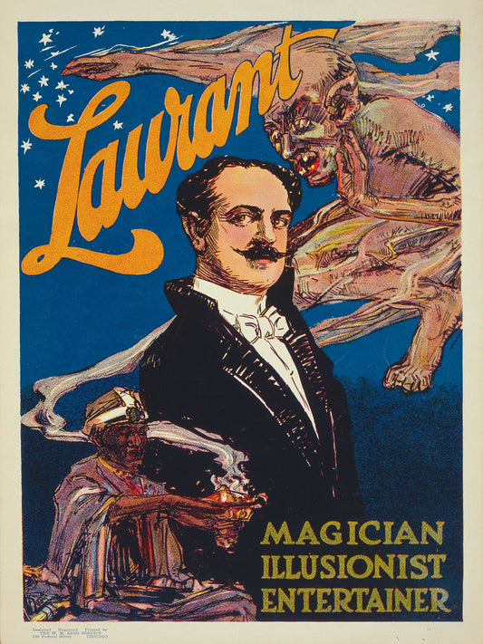 Laurant Magicien, illusionniste et artiste - vers 1913 