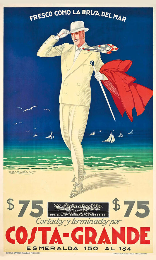 Costa-Grande Advertisement by Achille Mauzan (1883-1952) - 1928