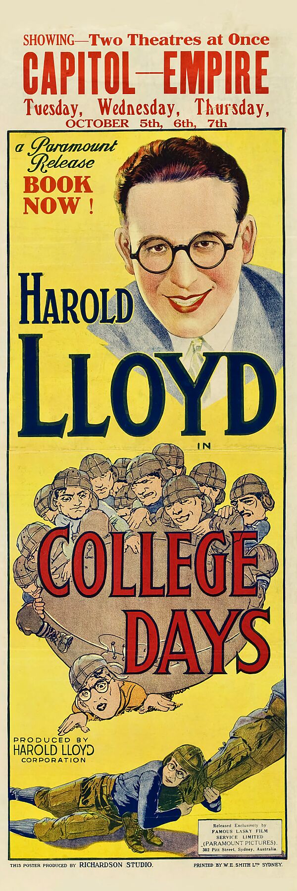 Harold Lloyd in the Freshman-  1925