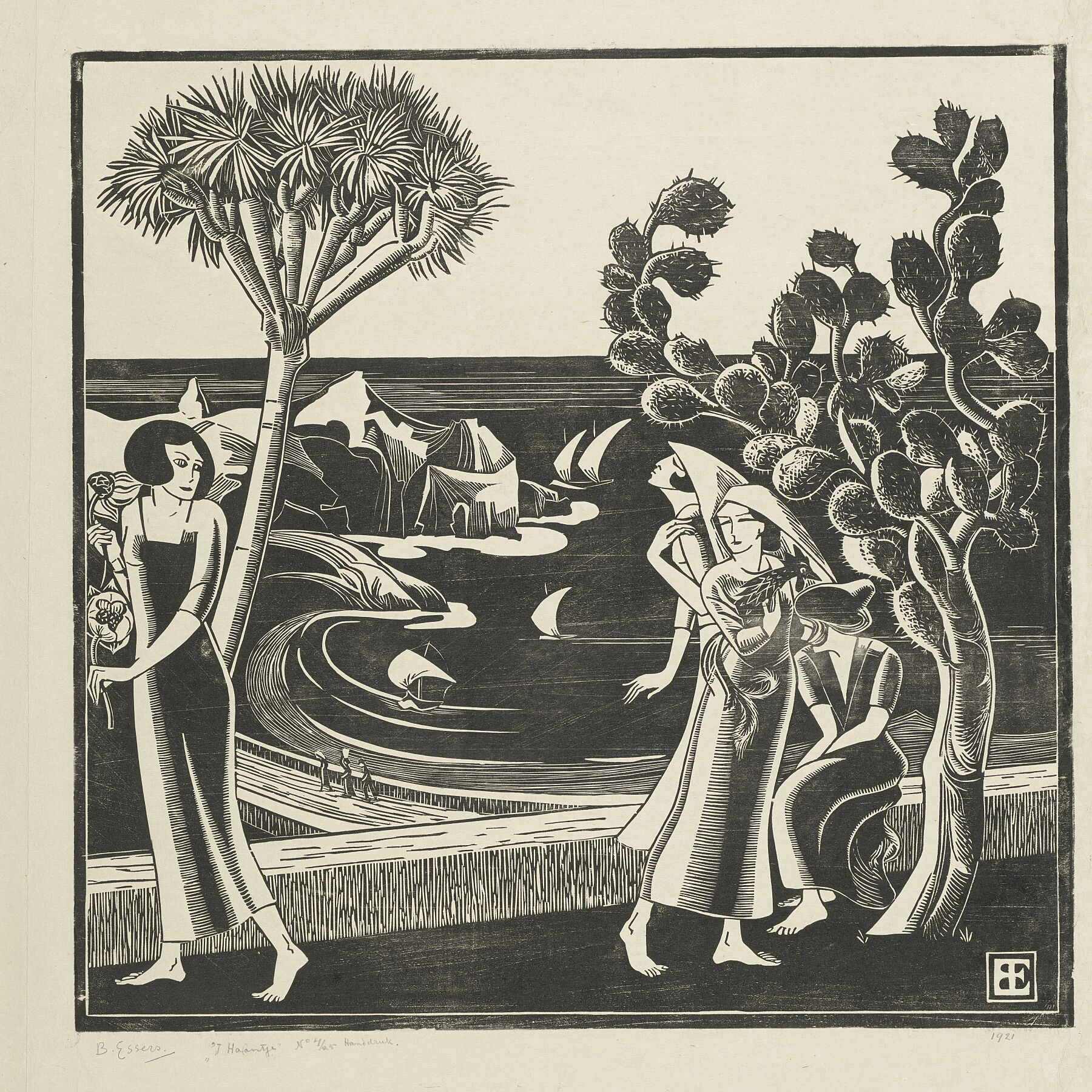 The Rooster by Bernard Essers - 1903 - 1945