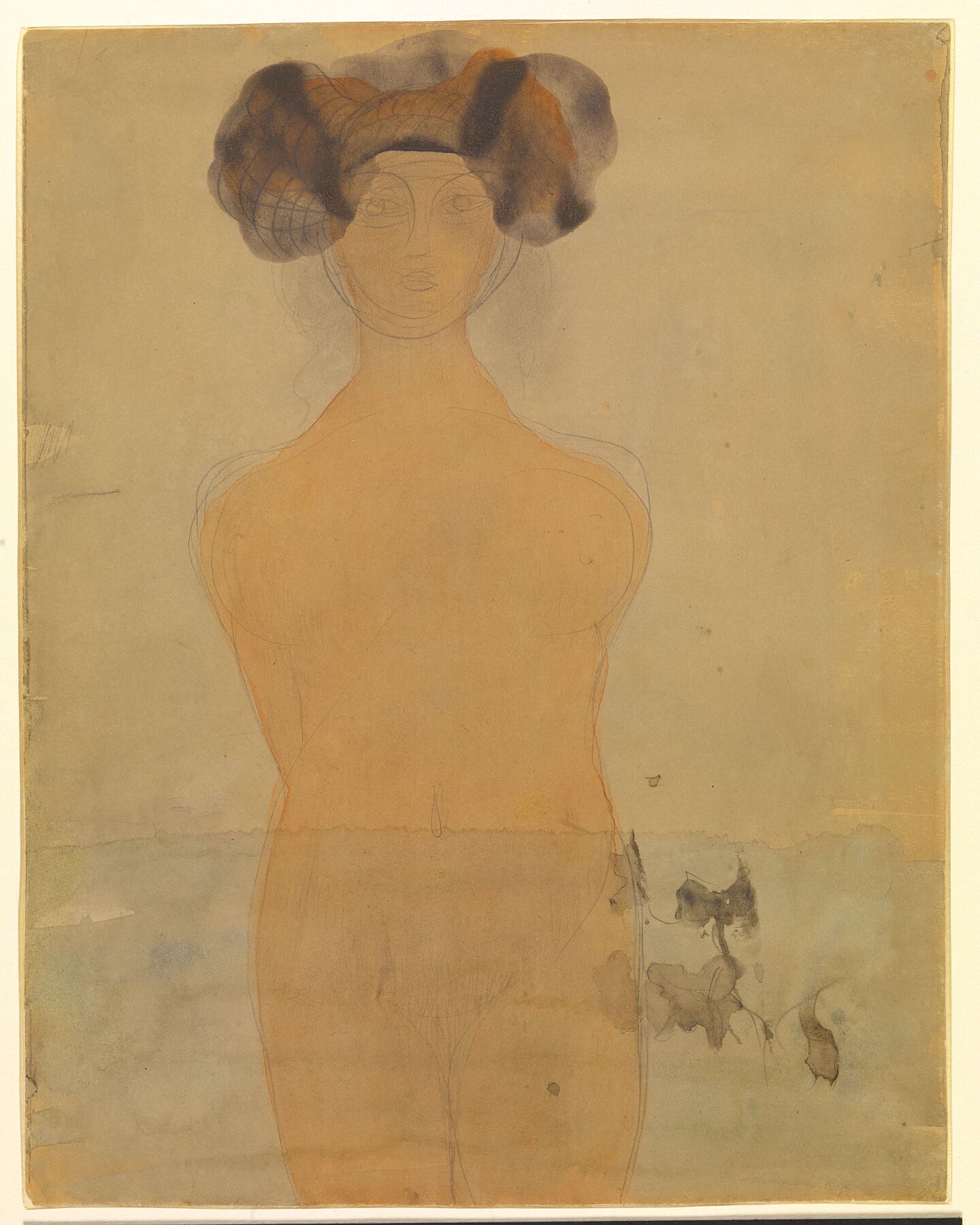 Woman Standing in Water by Auguste Rodin  - 1900