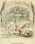 J.J. Grandville , Apocalypse du Ballet  , Illustration from 'Un Autre Monde', 1844