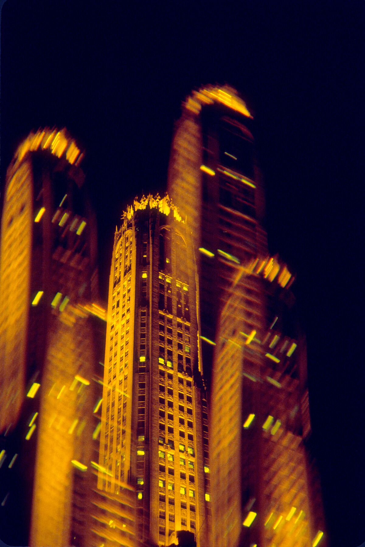 New York City, Yellow Skyscrapers II by Gerry Cranham - November 1967 